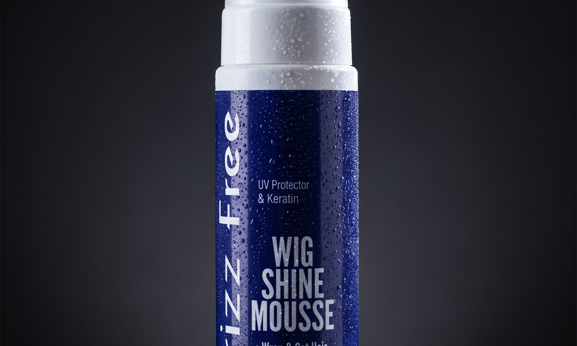 Bonfi Natural Frizz-Free Wig Shine Mousse lifestyle photo