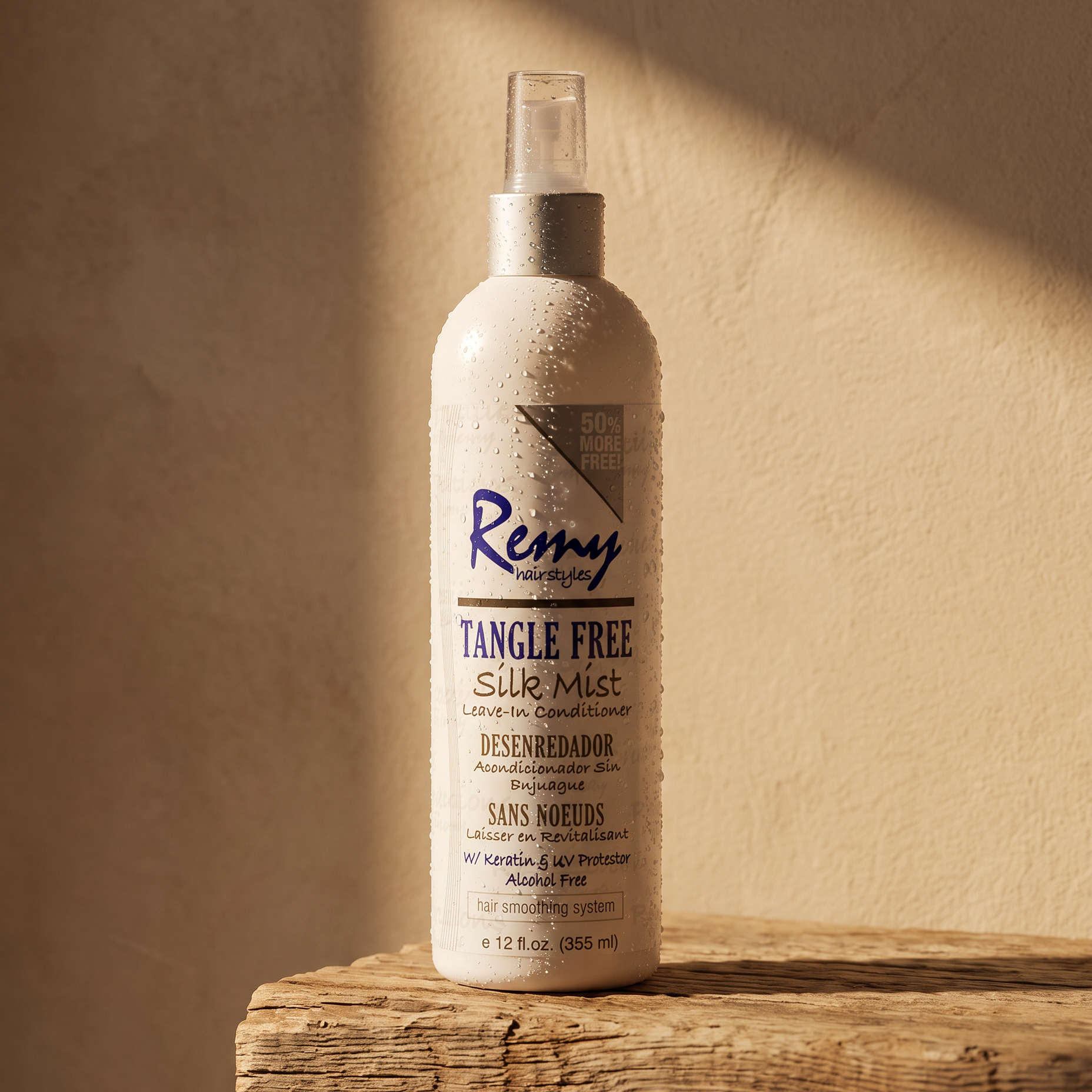 Wet-N-Wavy Remy Tangle Free Silk Mist 12 oz lifestyle photo