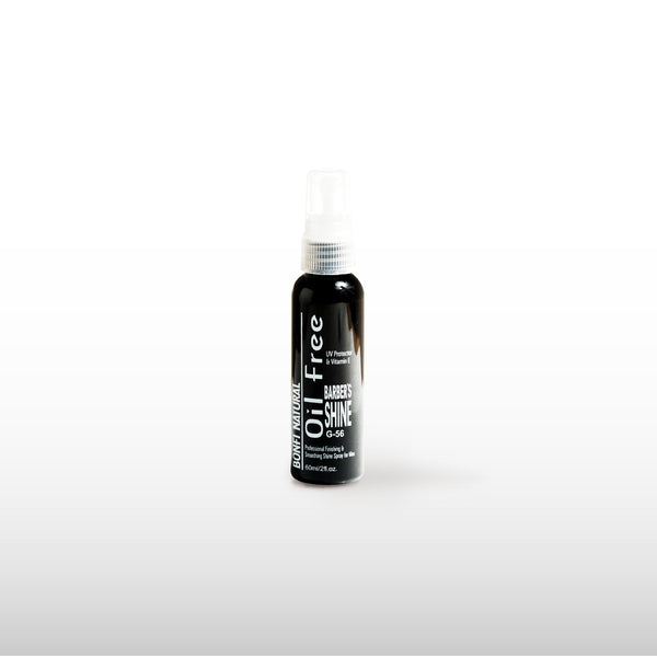 Oil-Free Barber Shine Spray 2 oz Travel Size