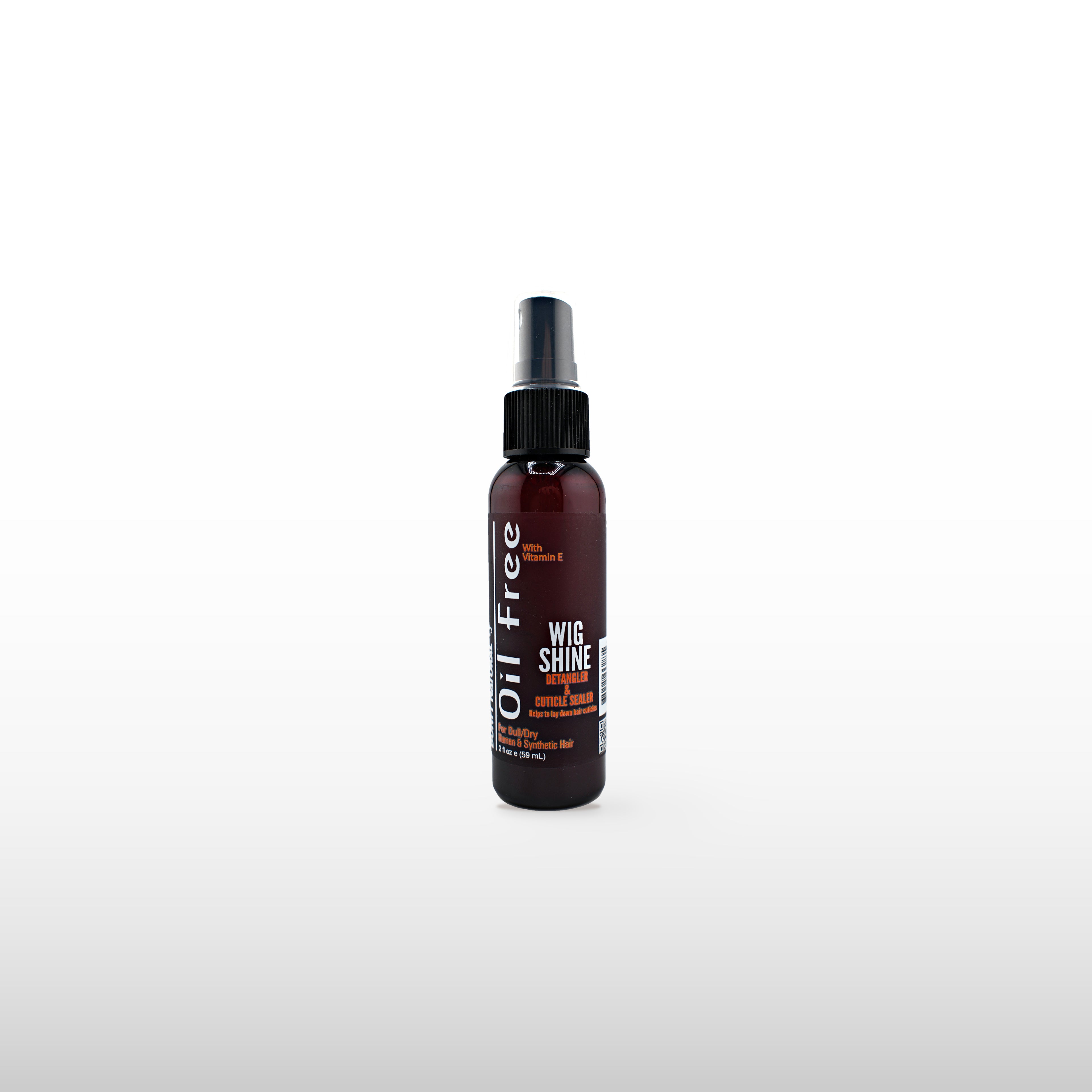 Bonfi Natural Wig Detangler & Cuticle Sealer 2 oz travel-size spray bottle