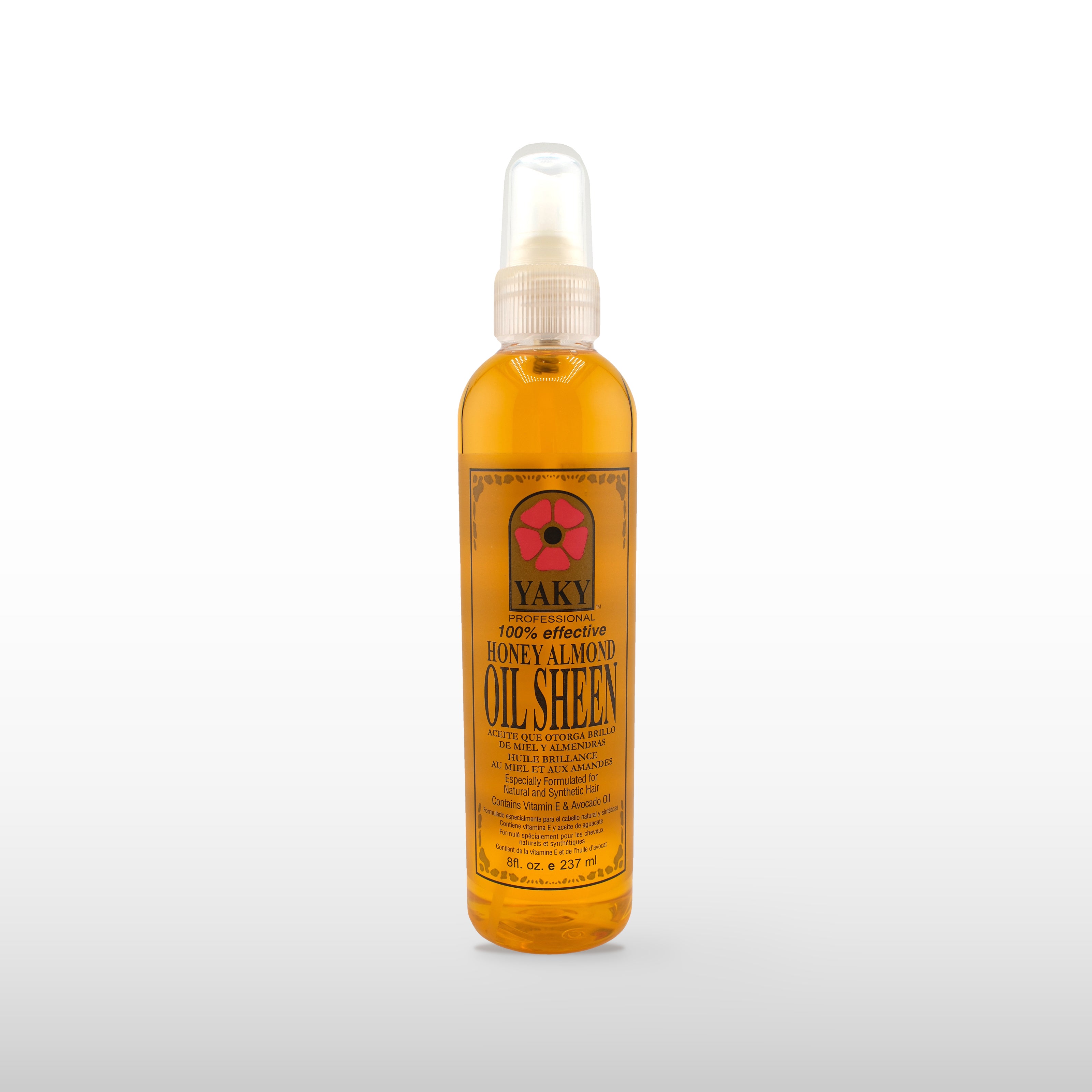 Yaky Honey Almond Wig Shine 8 oz