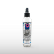 Front label of the Yaky Oil-Free Hair Shine 8 oz spray bottle