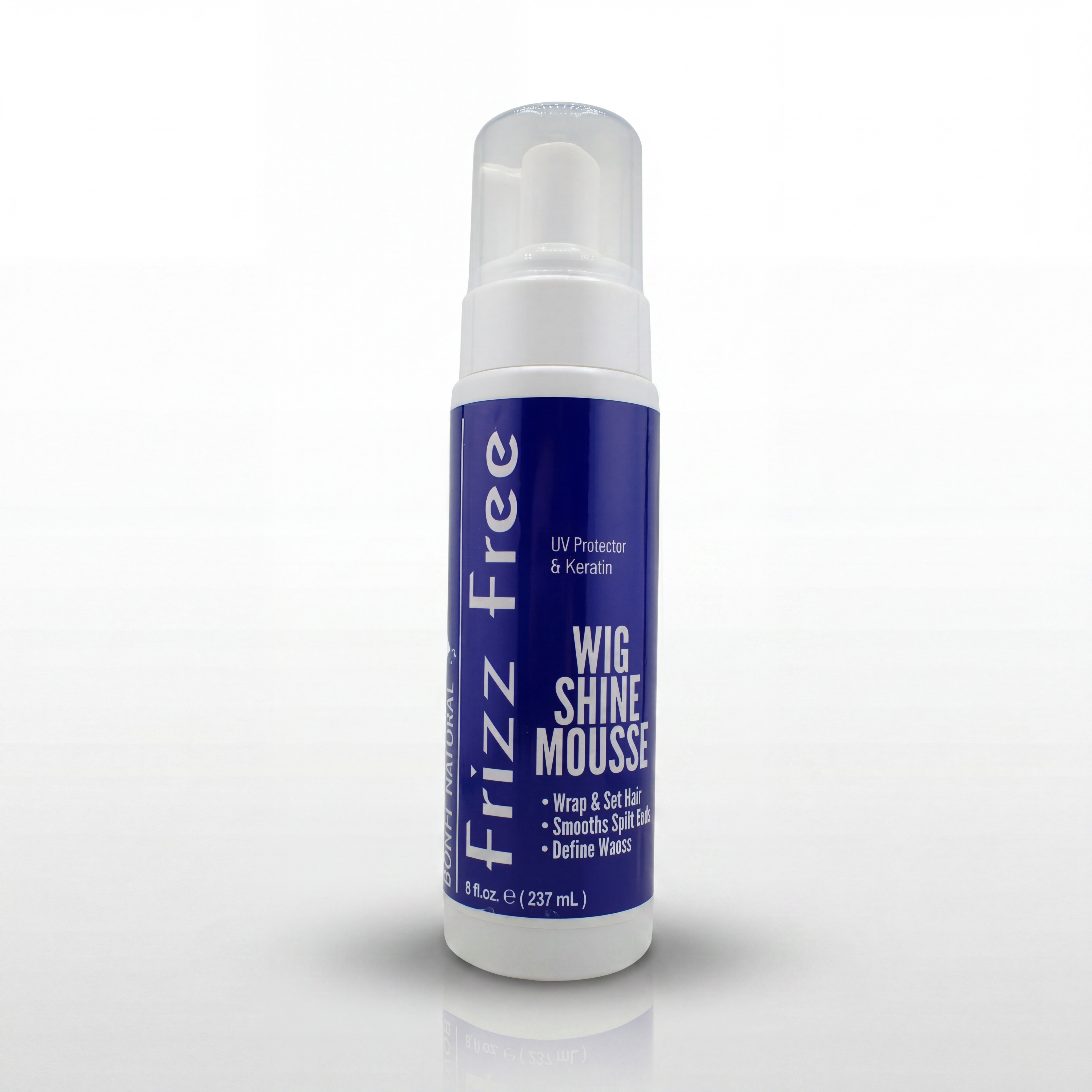 FRIZZ FREE WIG SHINE MOUSSE 8 oz